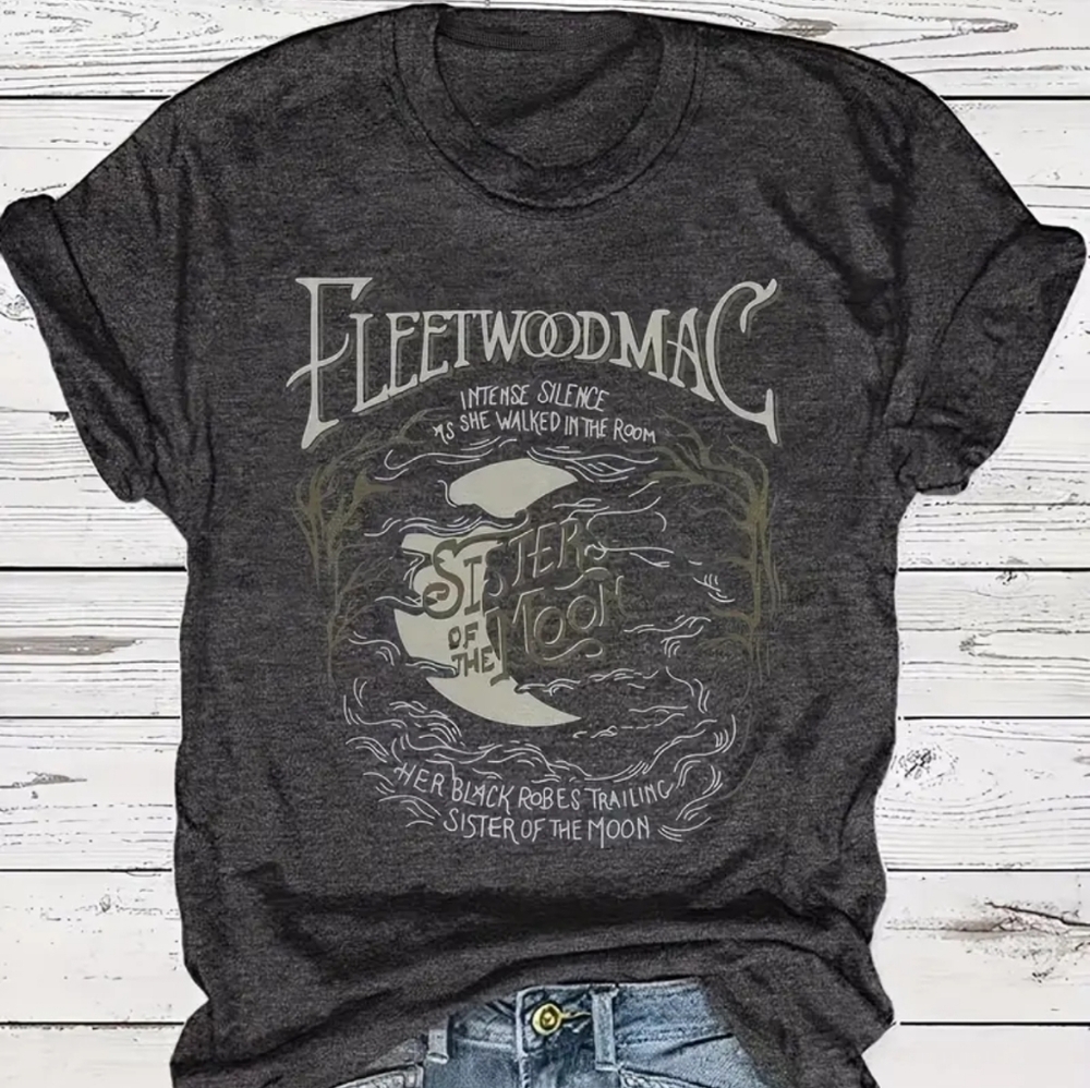 Womens Fleetwood Mac plus size t-shirt -size 20